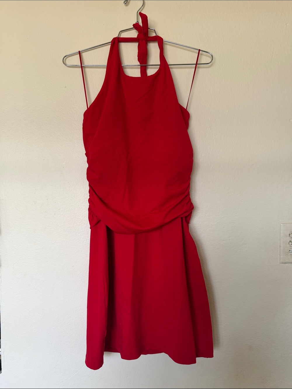 Susana Monaco Red Halter Neck Women’s Dress Size Small
